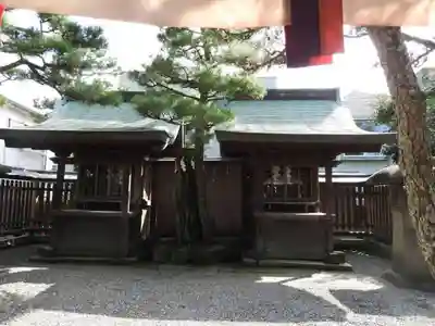 龍王宮秀郷社（橋守神社）の末社・摂社