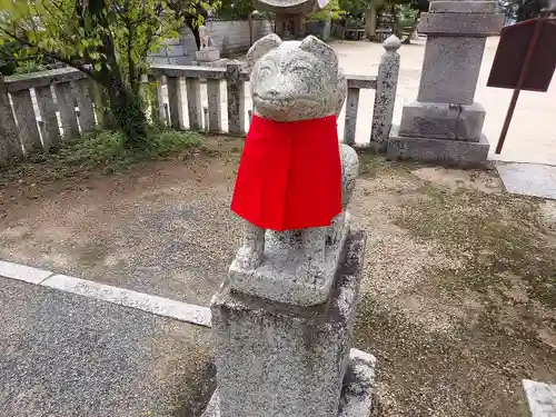 忌宮神社の狛犬