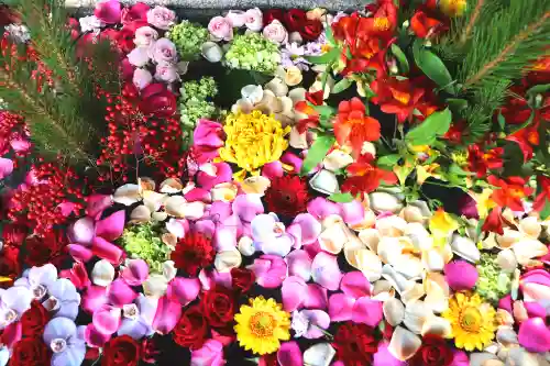 三津厳島神社の手水舎