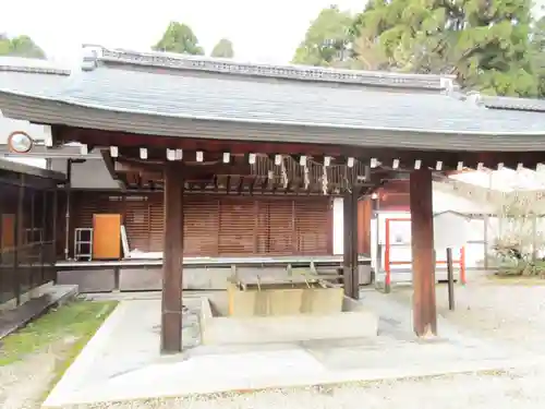 京都霊山護國神社の手水舎