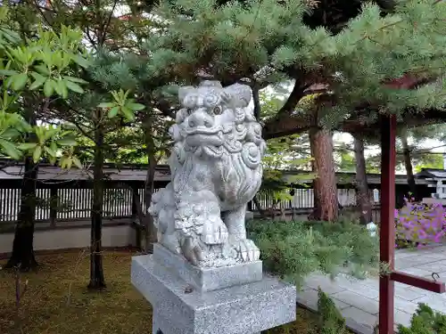 北見神社の狛犬