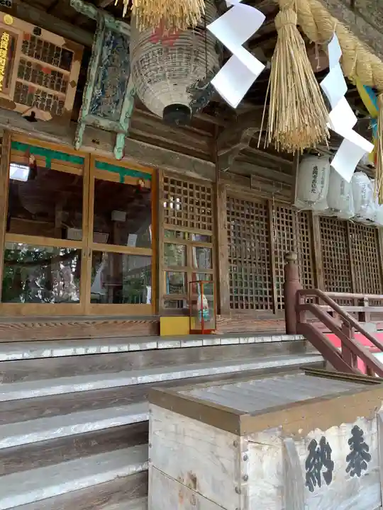 志賀理和氣神社の本殿・本堂