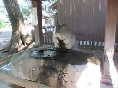 調神社の手水舎