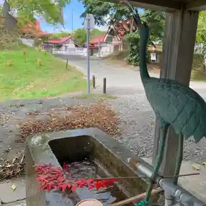 釧路一之宮 厳島神社の手水舎(2020年09月23日(水) 19時08分06秒投稿)
