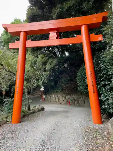 伊豆山神社の鳥居