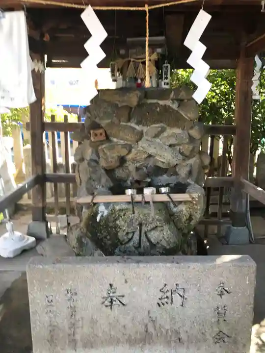 徳庵神社の手水舎