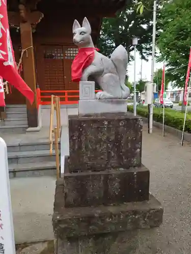 岩神稲荷神社の狛犬