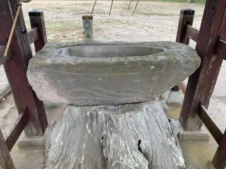 鹿島神社の手水舎