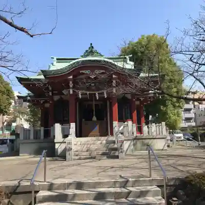 木場 洲﨑神社の本殿・本堂