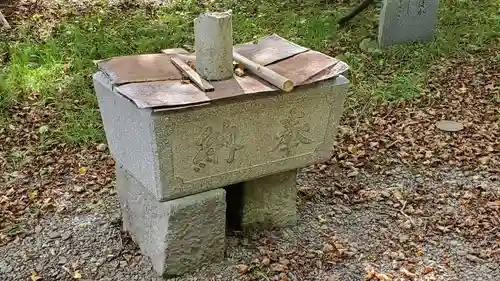中川神社の手水舎