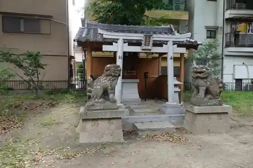 菅原神社の狛犬