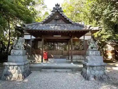 宇氣比神社の本殿・本堂