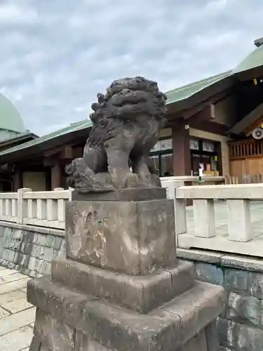 石濱神社の狛犬