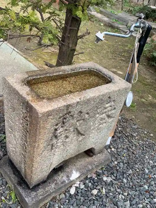 末廣稲荷神社の手水舎