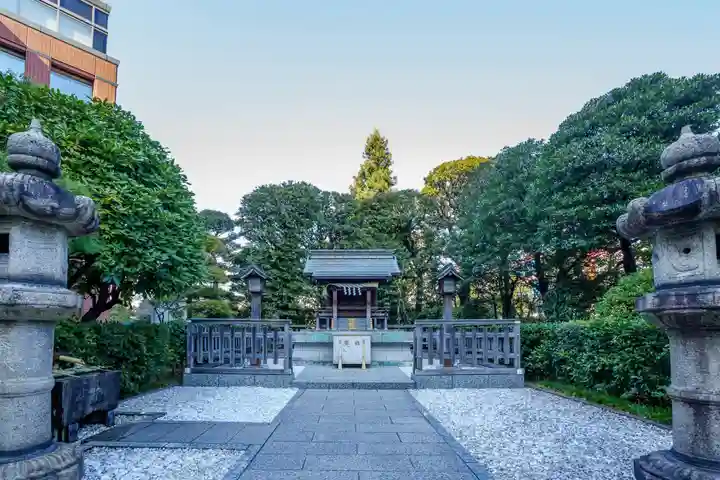 恵比寿神社(恵比寿ガーデンプレイス)の本殿・本堂