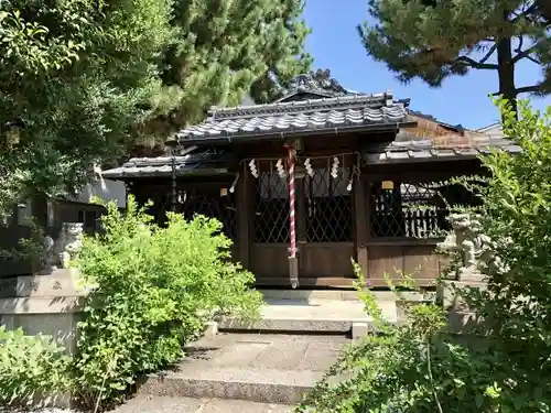 出雲路幸神社の本殿