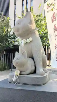 駒込妙義神社の狛犬