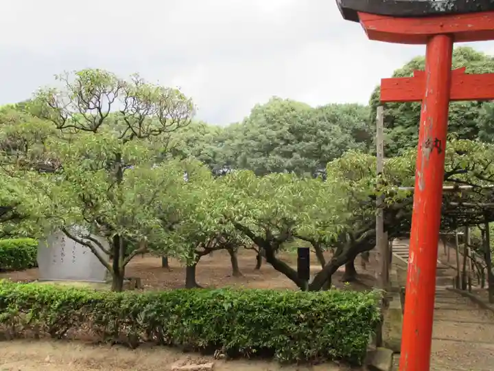 道明寺天満宮の庭園
