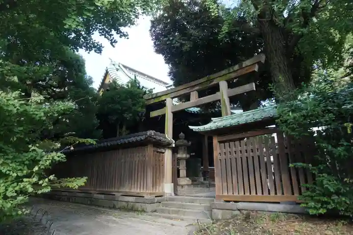 牛嶋神社の鳥居