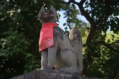 開成山大神宮の狛犬