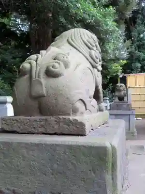 瀧泉寺(目黒不動尊)の狛犬