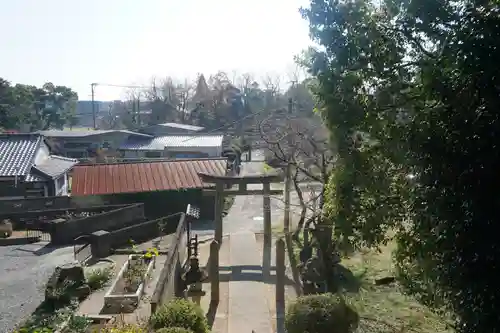 日吉神社の景色