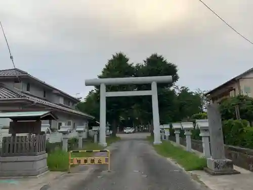 神明神社の鳥居