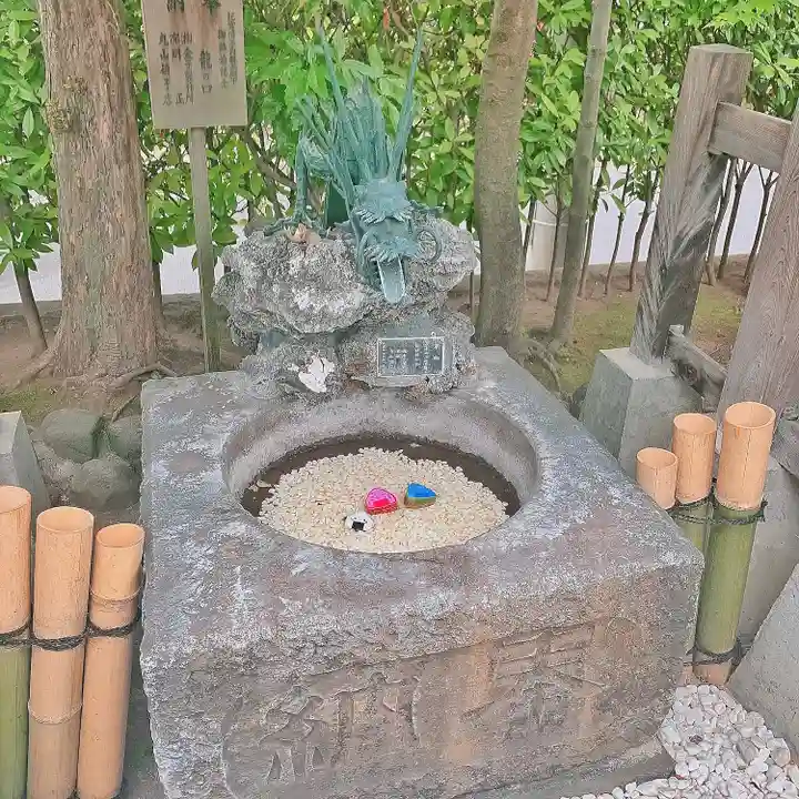 高木神社の手水舎
