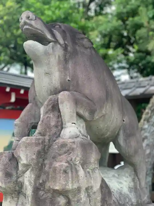 護王神社の狛犬