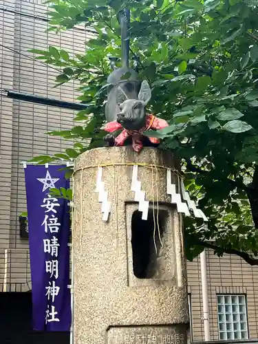 安倍晴明神社の像