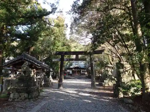 朝倉神社の鳥居