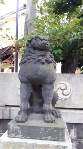 榊神社の狛犬