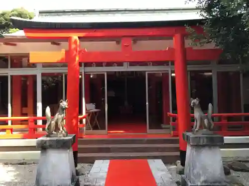 浦島稲荷神社の鳥居