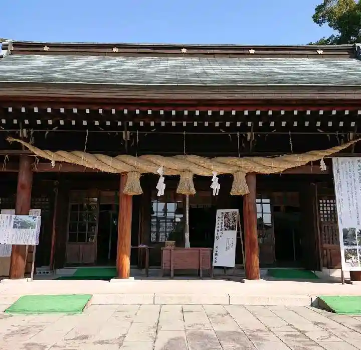 熊本縣護國神社の本殿・本堂