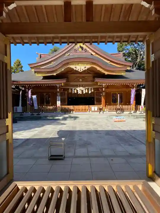 亀ケ池八幡宮の本殿・本堂