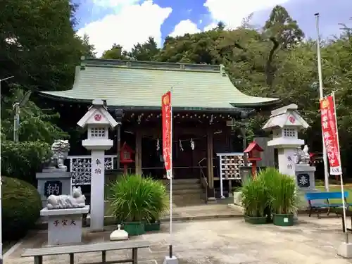 新倉氷川八幡神社の本殿・本堂