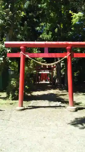 貞任宗任神社の鳥居