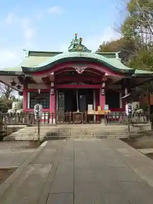 市谷亀岡八幡宮の本殿・本堂