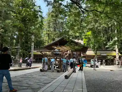 諏訪大社下社春宮のお祭り