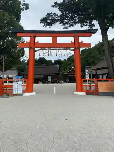 賀茂別雷神社（上賀茂神社）の鳥居