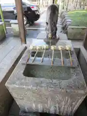 護王神社の手水