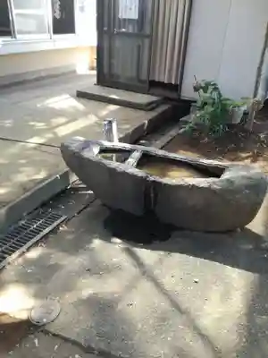 矢切神社の手水舎