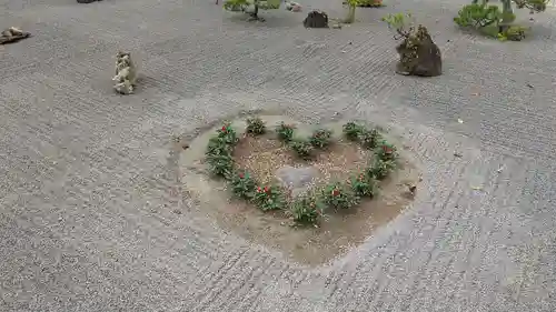 常陸第三宮　吉田神社の庭園