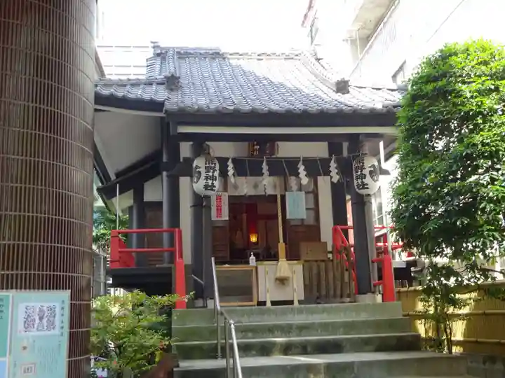 飯倉熊野神社の本殿・本堂