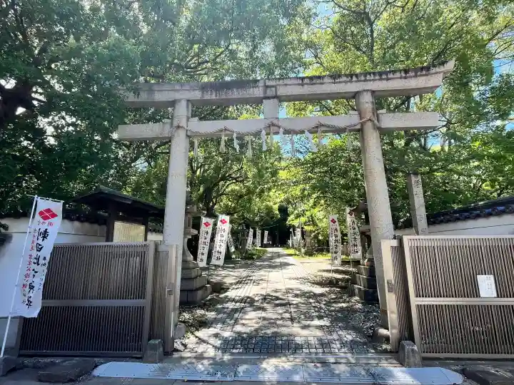 刺田比古神社の鳥居