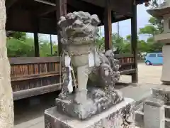 御厨神社の狛犬