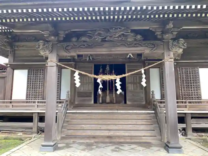 古四王神社の本殿・本堂