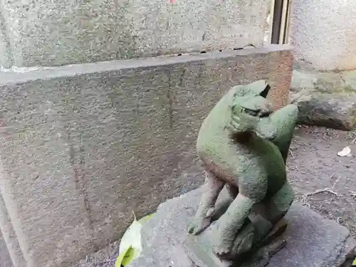 渋谷氷川神社の狛犬