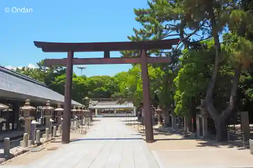 西宮神社の鳥居