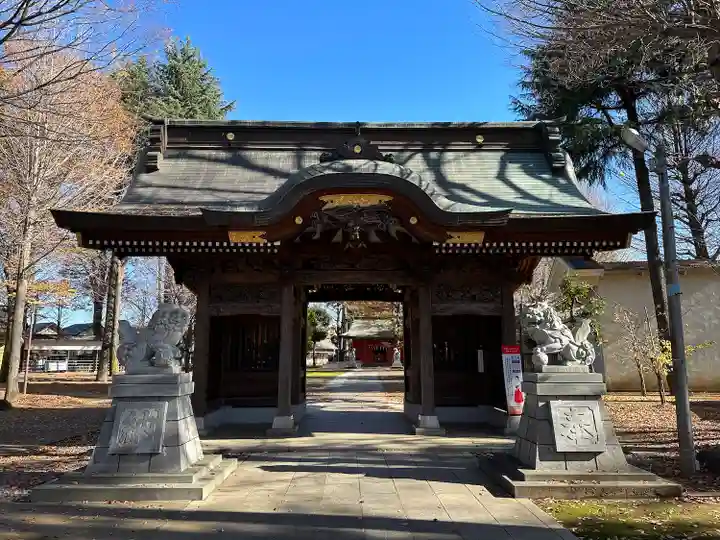 小野神社の山門・神門